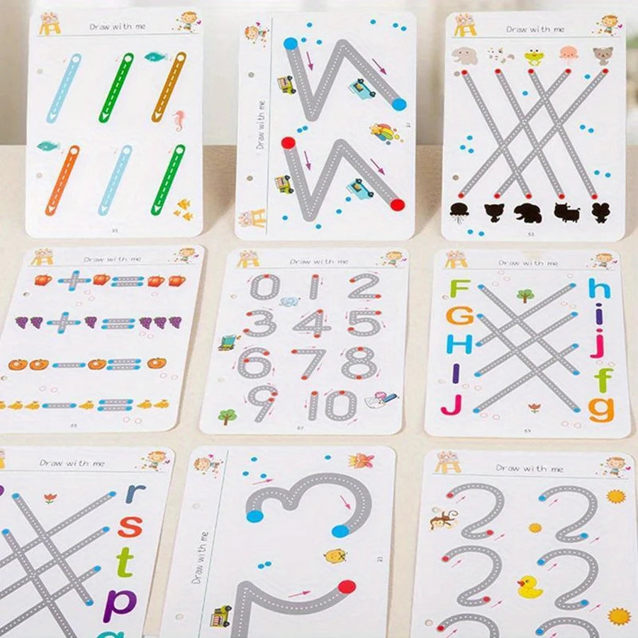 Reusable Pen Control Tracing Workbook for Toddlers