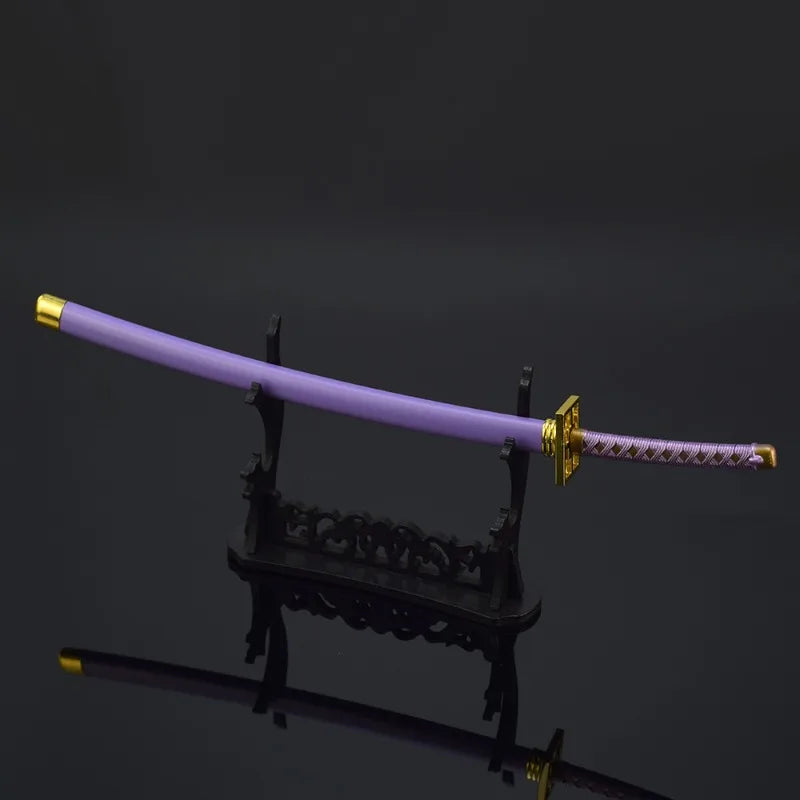 Compact Metal Katana – Bleach Anime Inspired Sword with Scabbard