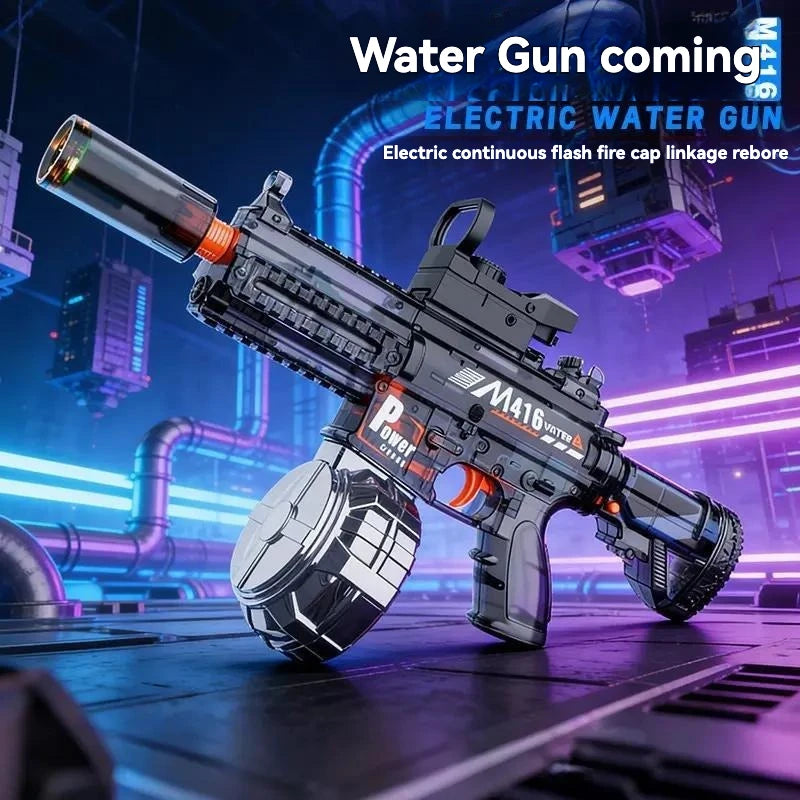 M416 Electric Water Gun with Rapid-Fire Action