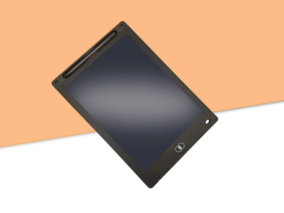 Glare-Free LCD Drawing Tablet with Pressure-Sensitive Stylus