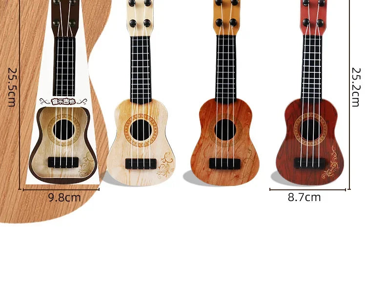 Mini Ukulele Toy for Toddler Musical Learning
