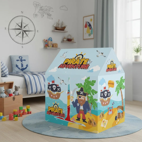 Foldable Kids Castle Play Tent – Portable Indoor & Outdoor Playhouse