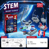 A box and components for a 12-in-1 Magnet Game set demonstrating magnetic levitation science.