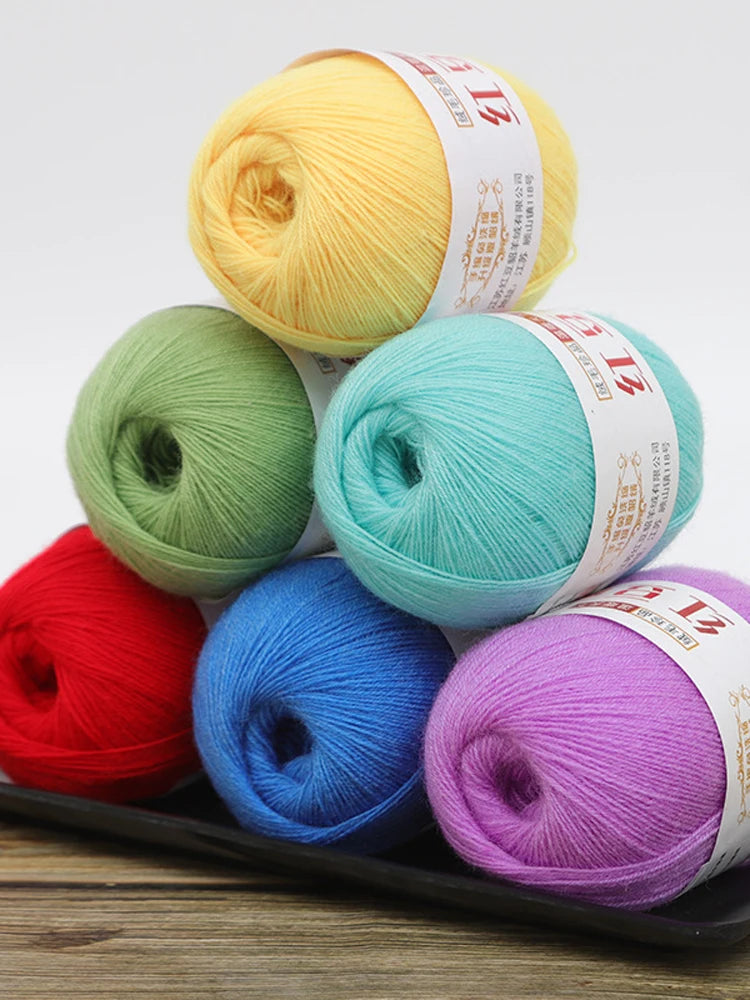 Cashmere Blend Fine Yarn for Knitting & Crochet