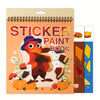 Animal Sticker by Number Book for Kids – 7 Pictures