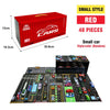 48-Piece Die-Cast Metal Car Collection with Storage Case