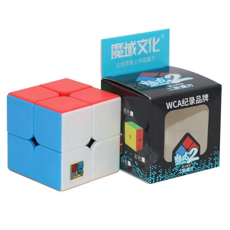 MoYu Meilong 2x2 Speed Cube – Stickerless Puzzle for All Ages