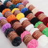 Chenille Velvet Yarn 2-Pack – Soft & Warm for Knitting and Crochet