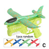 Foam Glider Plane Launcher Toy for Outdoor Play