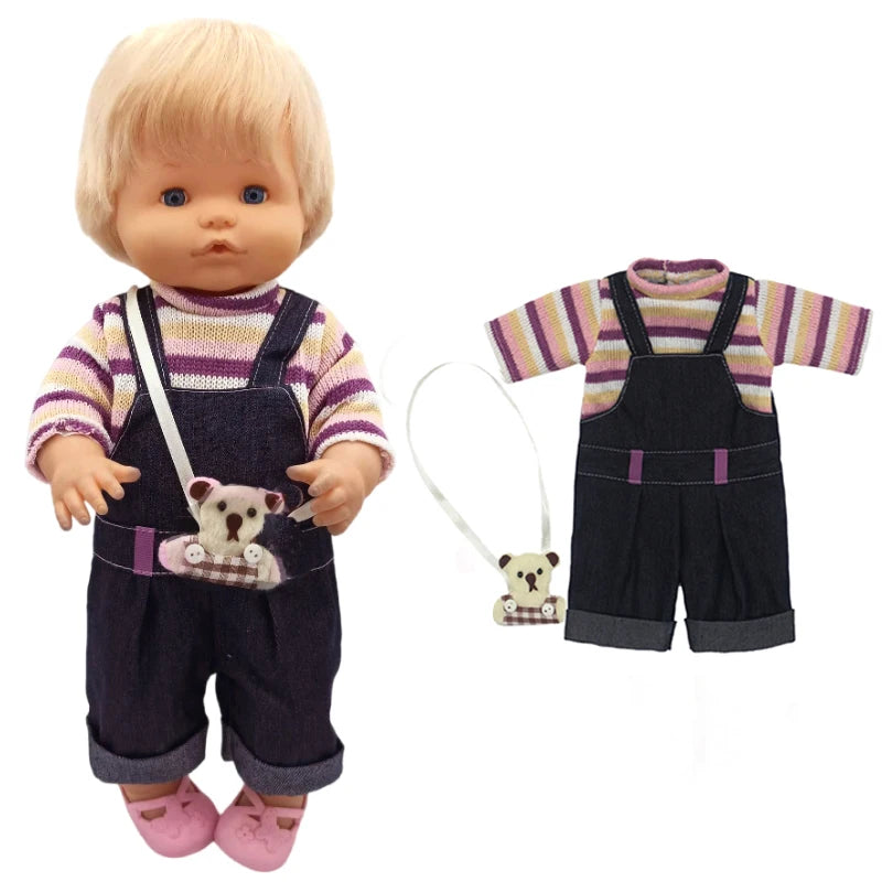 Adorable Romper Outfit Set for 16-Inch Dolls