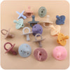 Soft Silicone Baby Pacifier with Clip Chain