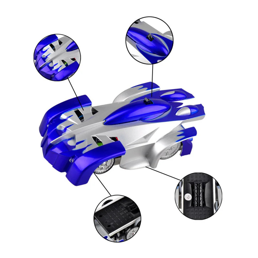 Anti-Gravity RC Stunt Car with 4-Channel Remote Control