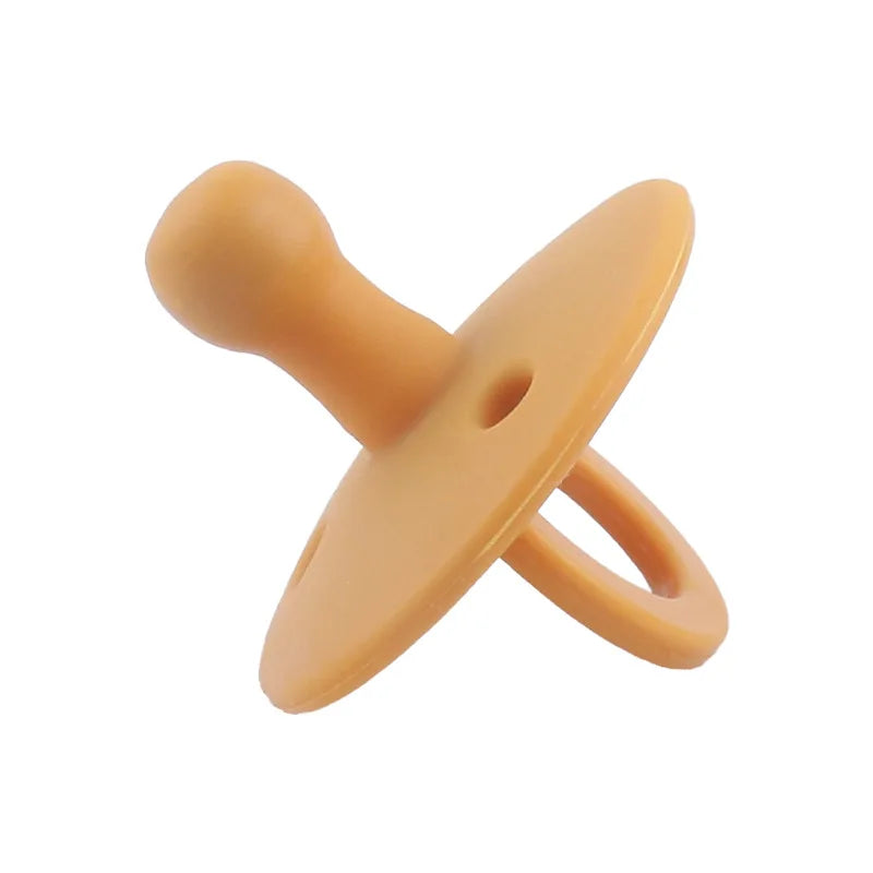 Soft Silicone Baby Pacifier with Clip Chain