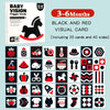 Montessori High-Contrast Visual Stimulation Cards for Babies