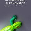 Remote Control Wall-Climbing Gecko Toy with LED Lights