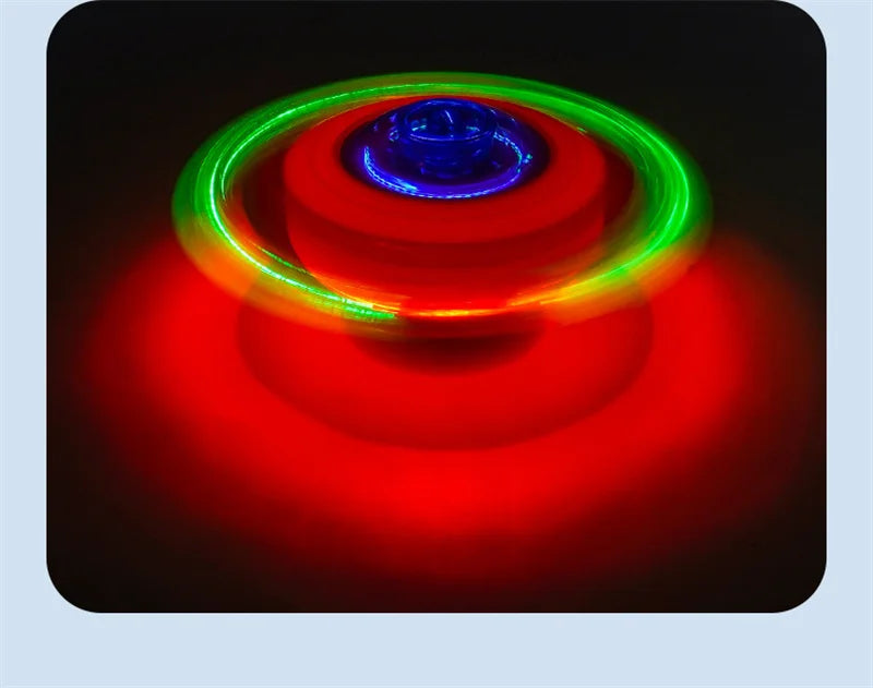 Light-Up Spinning Tops with Flashing Effects