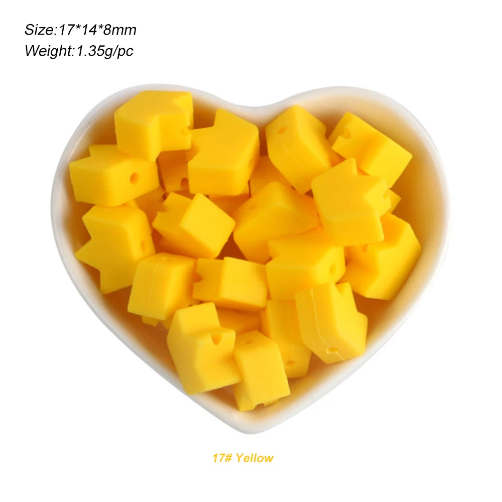 Silicone Charm Beads Set for DIY Jewelry Making