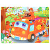 Wooden Animal Jigsaw Puzzles for Toddlers (Set of 12)