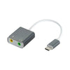 USB-C to 3.5mm Audio Adapter with Stereo Sound Card
