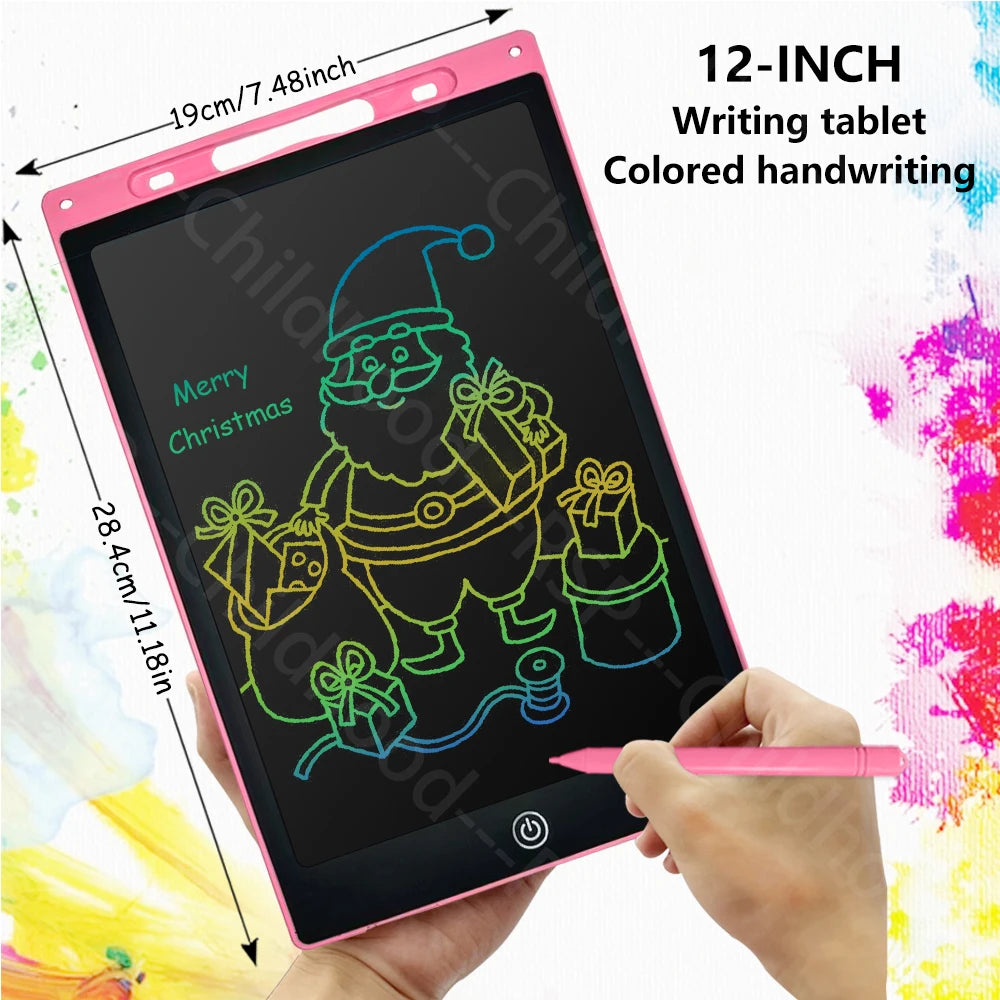 LCD Writing Tablet for Kids – 10 Inch Reusable Drawing Pad