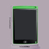 Glare-Free LCD Drawing Tablet with Pressure-Sensitive Stylus