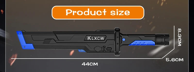 Glowing LED Sword Toy for Kids and Adults