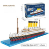 Titanic Cruise Ship Model Building Blocks Set