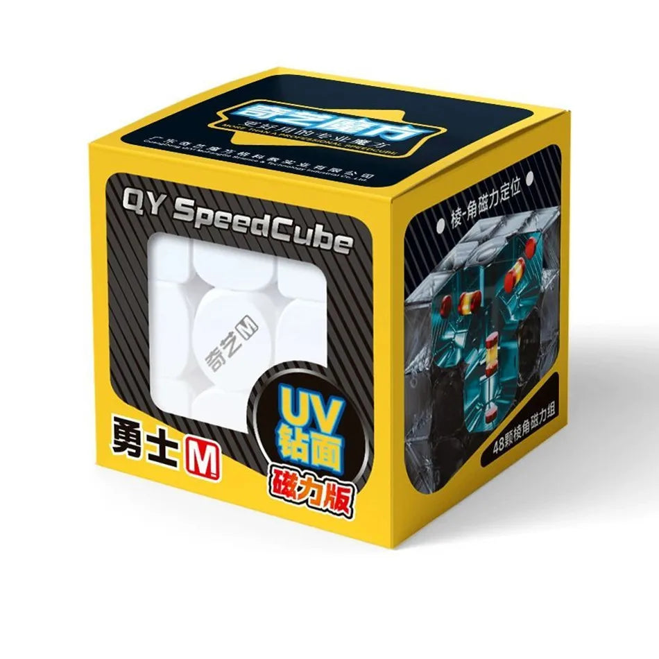 QiYi Warrior 3x3 Speed Cube – Smooth Turning Puzzle for Kids & Adults