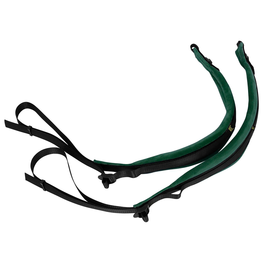 Adjustable Accordion Shoulder Straps with Soft Velvet Padding