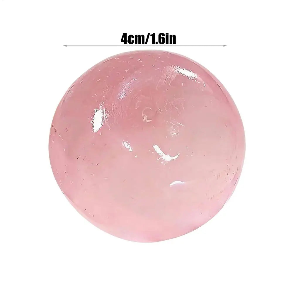 Transparent Blue Squishy Stress Ball – Soft Rebounding Sensory Toy