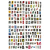 Vintage Alphabet Letter Stickers for Scrapbooking and Journaling