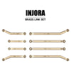 Brass High-Clearance Chassis Link Set for 1/24 RC Crawler Axial SCX24 Deadbolt B17