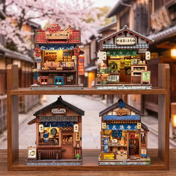 Japanese Mini Store Book Nook DIY Kit