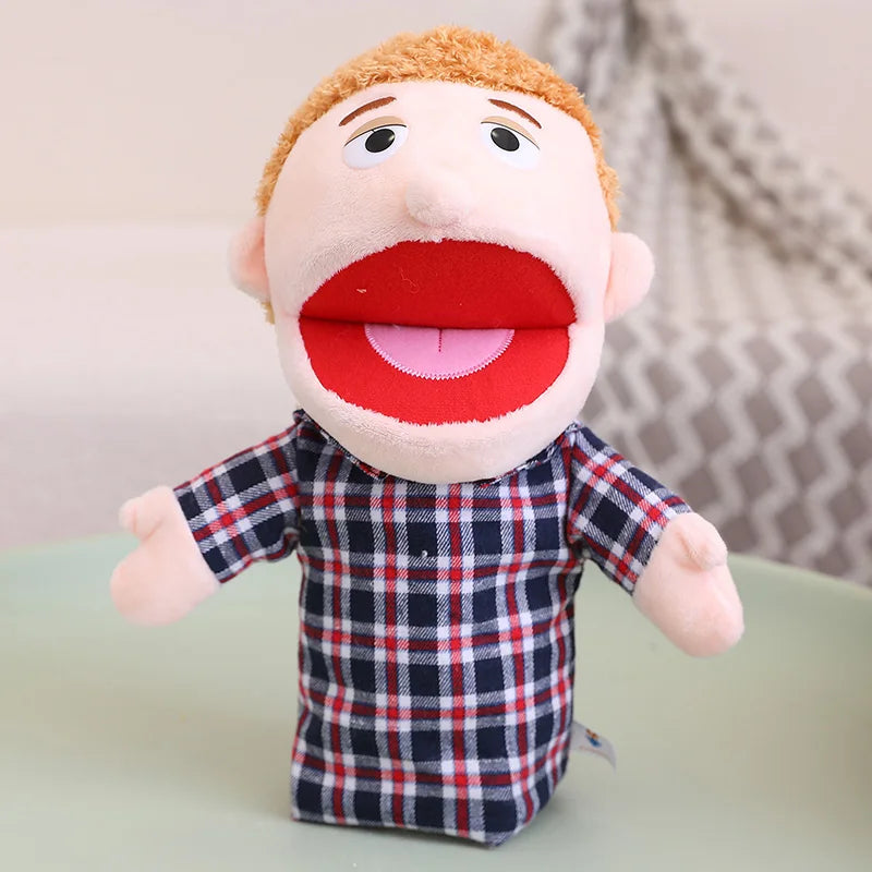 Plush Hand Puppet for Kids' Storytelling and Role Play