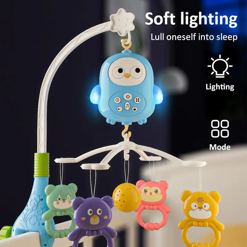 Baby Crib Mobile with Lullabies, Projector & Remote