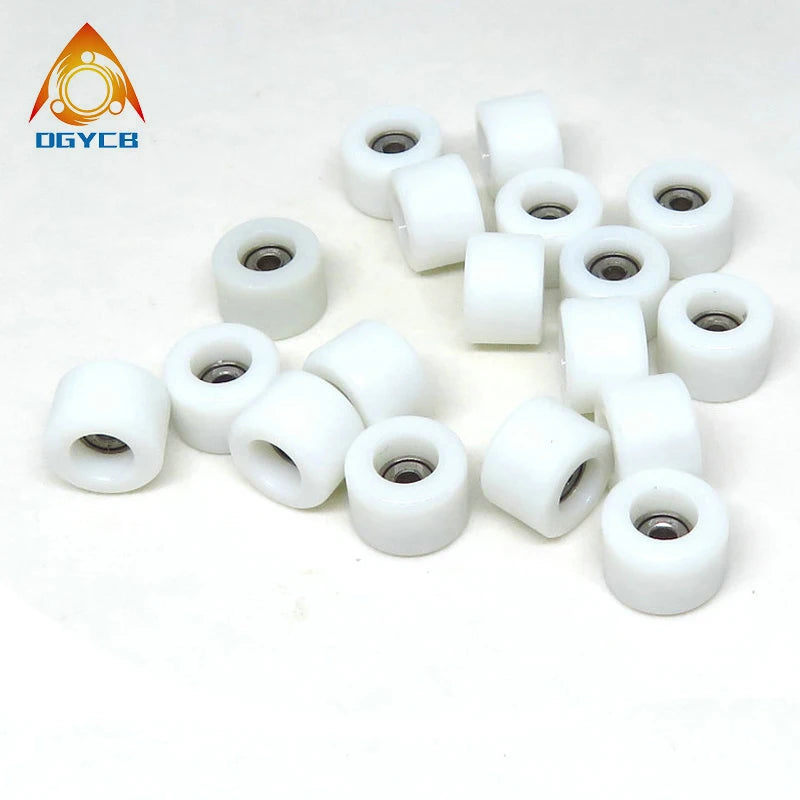 PU Coated Fingerboard Wheels with Precision Bearings (Set of 4)