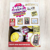 A box of Zuru Mini Brands Create Masterpieces featuring five surprise mini balls.