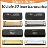 10-Hole 20-Tone Harmonica in C Key