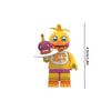 Mini building block figures of Five Nights at Freddy's Bonnie and friends characters.