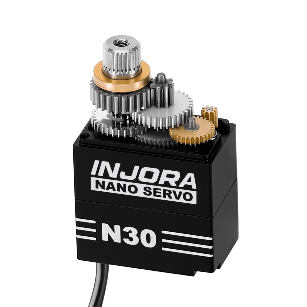 CNC Aluminum Servo with Metal Gears and Servo Saver for 1/30 Scale RC Crawlers