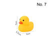 Classic Squeaky Rubber Duck Bath Toy for Babies