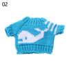 Fashionable Sweater and Vest Set for 20cm Plush Dolls