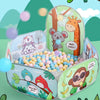 Kids Indoor Play Tent with Ball Pit and Basketball Hoop