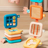 Sensory Folding Activity Cube for Toddlers – Montessori Busy Board Toy