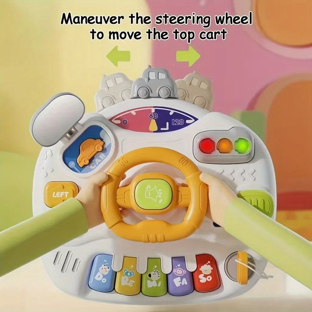 Interactive Musical Activity Table for Toddlers with Lights and Sounds