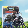 Movable-Wing Toothless & Light Fury Keychain Charm