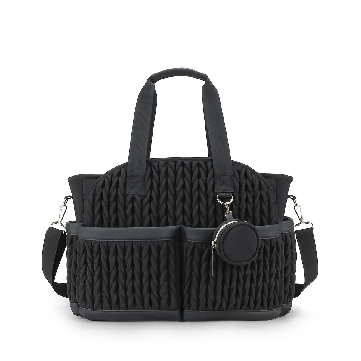 Waterproof Diaper Bag with Multiple Pockets for Parents