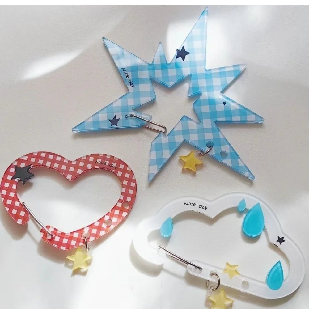 Calico Critters Heart Charm Keychain