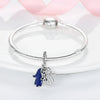 Classic Charm Bead with Cubic Zirconia Accent