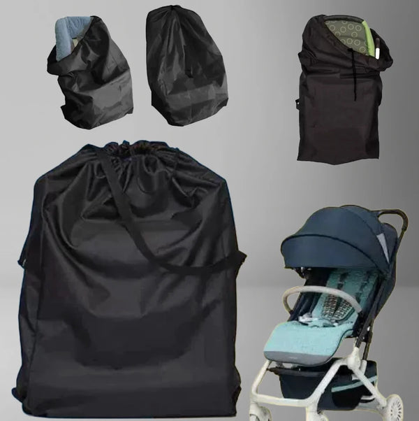 Universal Stroller Storage Bag – Dustproof Travel Cover for Baby Carts